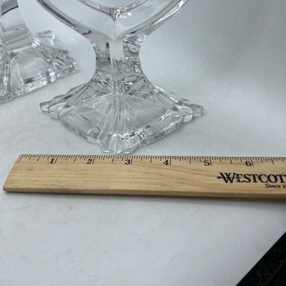 Honour Crystal Double Candlestick Holder set of 2 - Picture 8 of 9